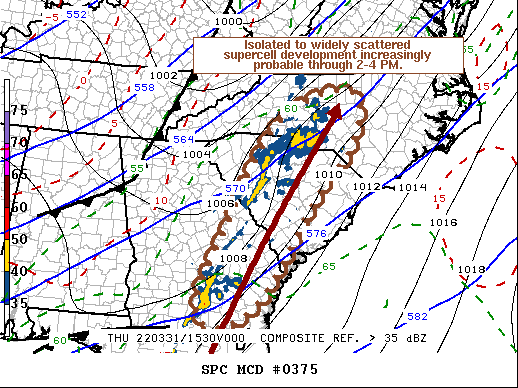 Mesoscale Discussion 375