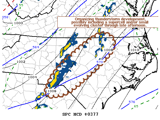 Mesoscale Discussion 377