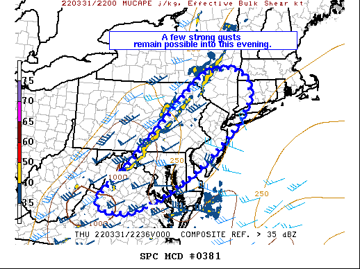 Mesoscale Discussion 381