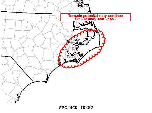 Mesoscale Discussion 382