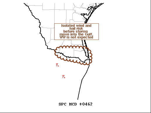 Mesoscale Discussion 462