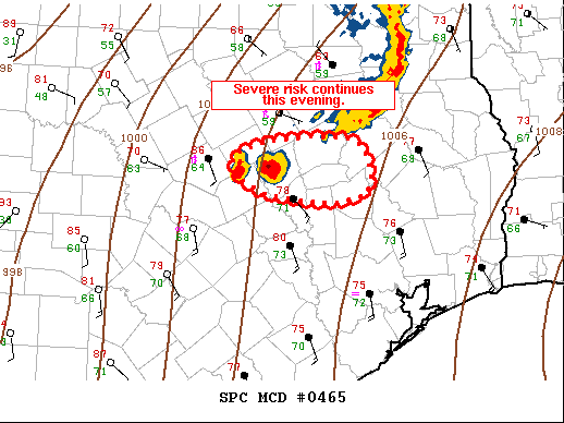 Mesoscale Discussion 465