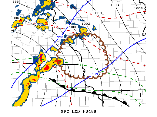 Mesoscale Discussion 468