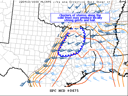 Mesoscale Discussion 475