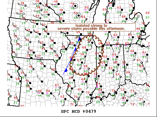 Mesoscale Discussion 479