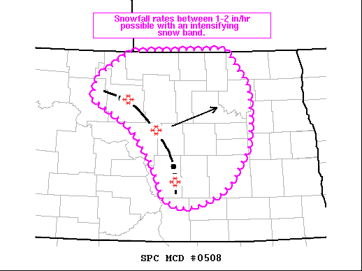 Mesoscale Discussion 508
