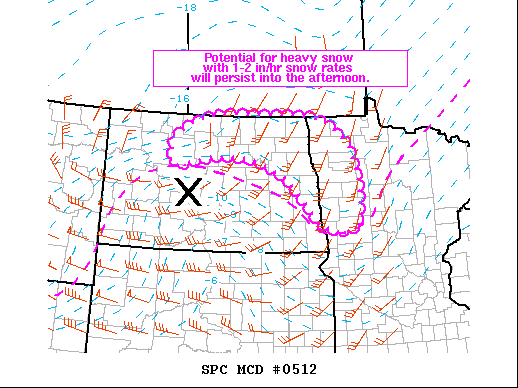 Mesoscale Discussion 512