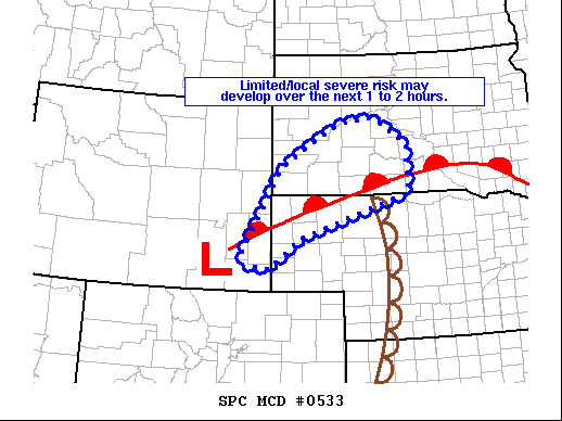 Mesoscale Discussion 533