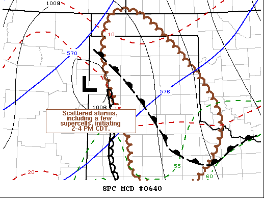 Mesoscale Discussion 640