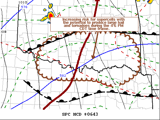 Mesoscale Discussion 643