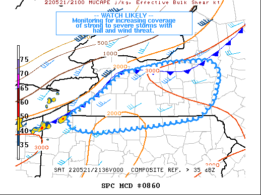 Mesoscale Discussion 860