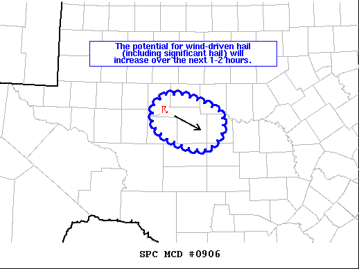 Mesoscale Discussion 906