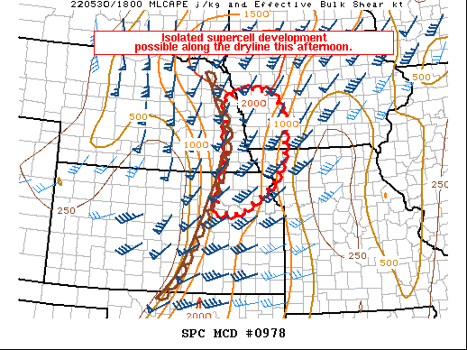 Mesoscale Discussion 978