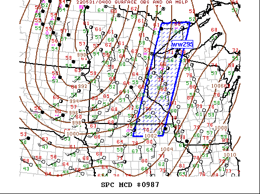 Mesoscale Discussion 987