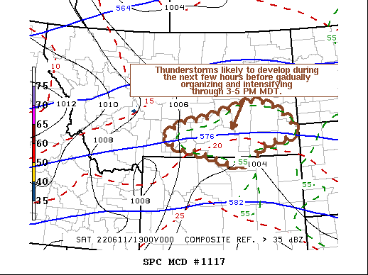 Mesoscale Discussion 1117
