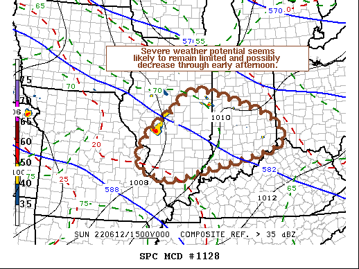 Mesoscale Discussion 1128