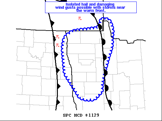 Mesoscale Discussion 1129