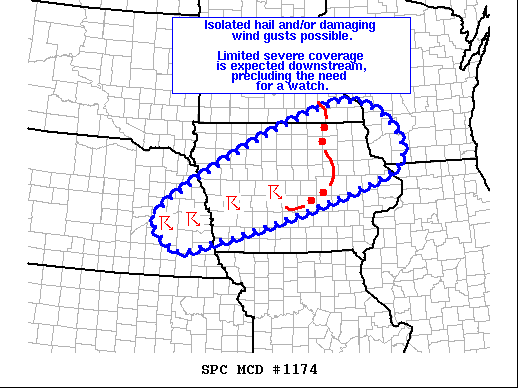 Mesoscale Discussion 1174