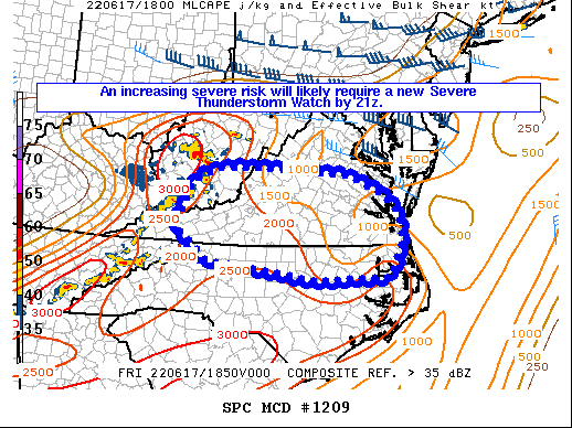 Mesoscale Discussion 1209