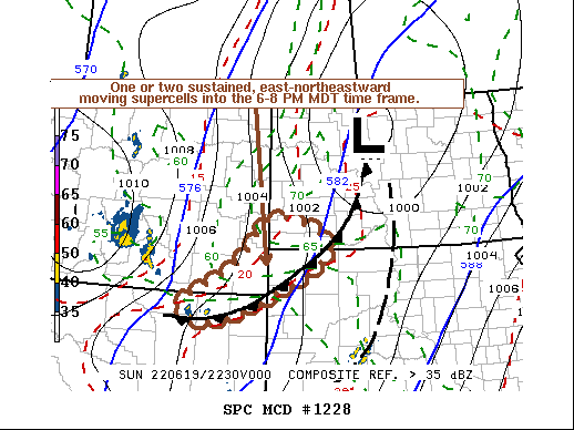 Mesoscale Discussion 1228