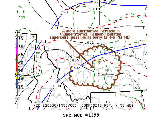 Mesoscale Discussion 1399
