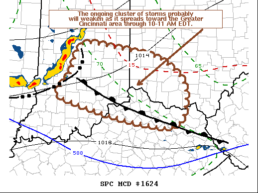 Mesoscale Discussion 1624