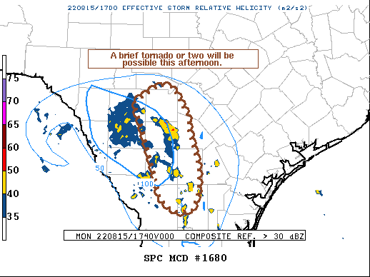 Mesoscale Discussion 1680