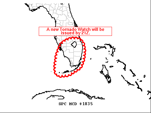 Mesoscale Discussion 1835