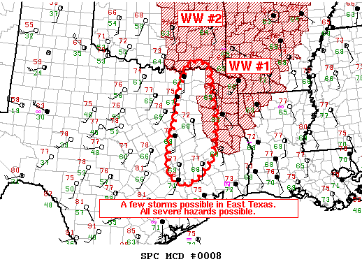 Mesoscale Discussion 8