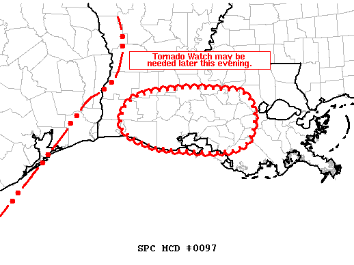 Mesoscale Discussion 97