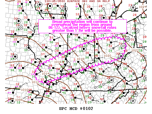 Mesoscale Discussion 102
