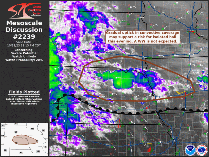 Mesoscale Discussion 2239