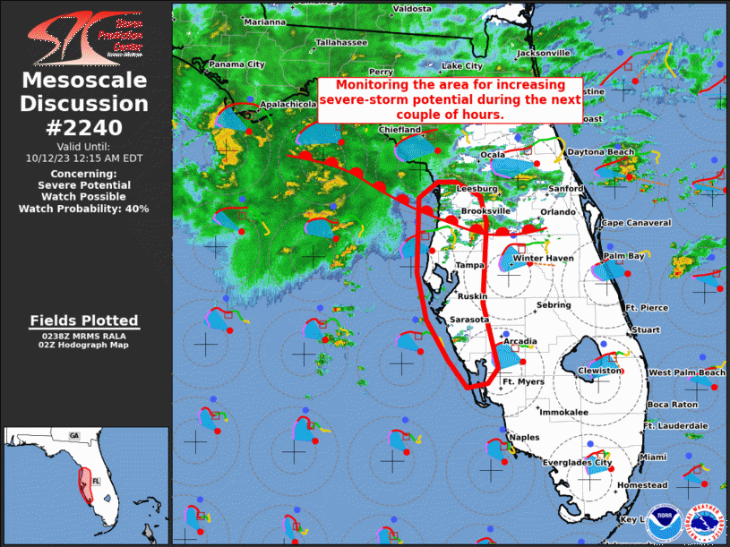 Mesoscale Discussion 2240