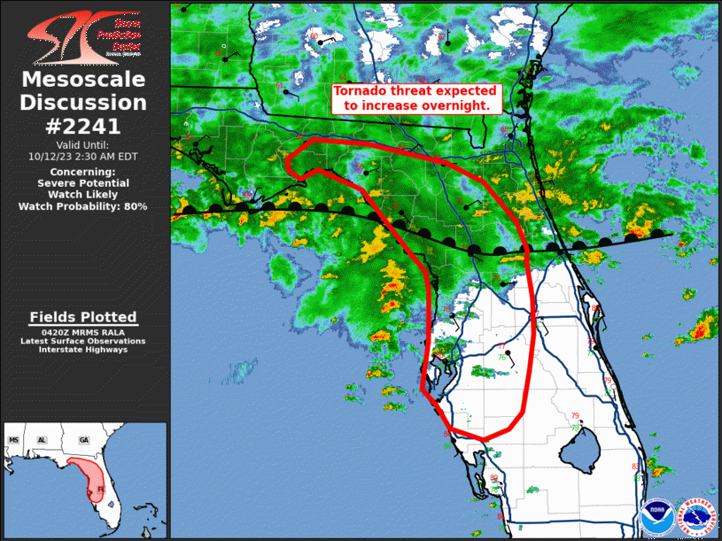 Mesoscale Discussion 2241