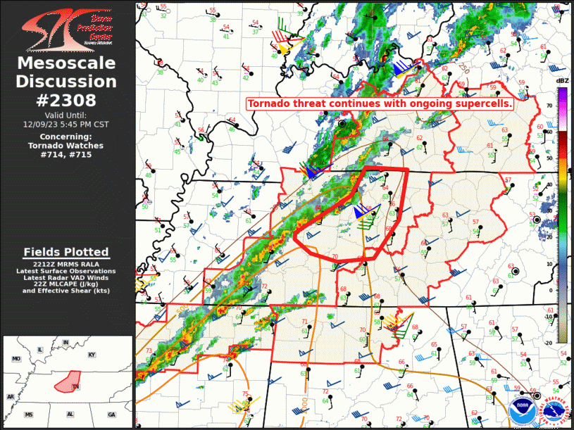Mesoscale Discussion 2308