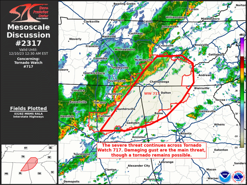 Mesoscale Discussion 2317