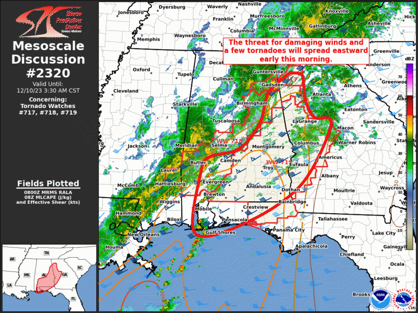 Mesoscale Discussion 2320