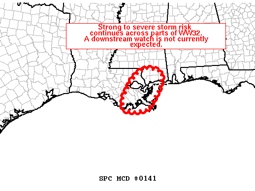Mesoscale Discussion 141