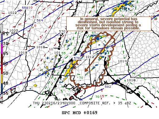 Mesoscale Discussion 169
