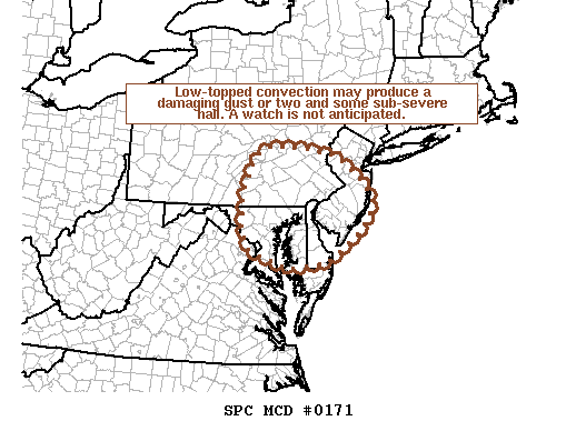 Mesoscale Discussion 171