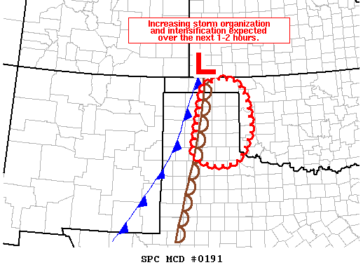Mesoscale Discussion 191