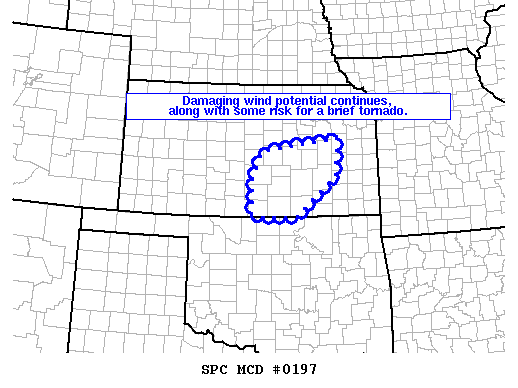 Mesoscale Discussion 197