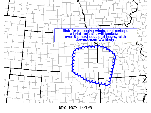 Mesoscale Discussion 199