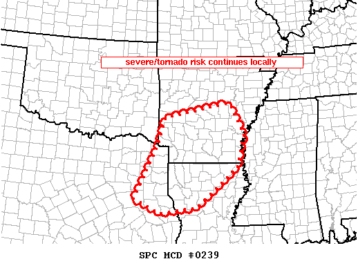 Mesoscale Discussion 239