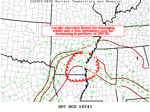 Mesoscale Discussion 241