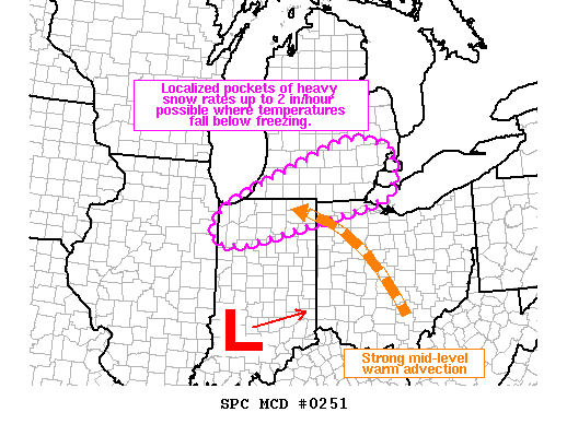 Mesoscale Discussion 251