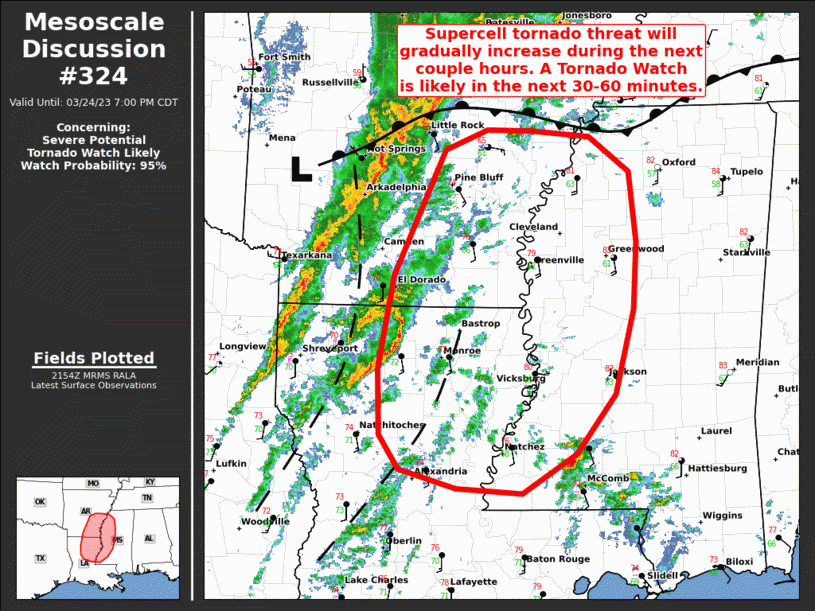 Mesoscale Discussion 324