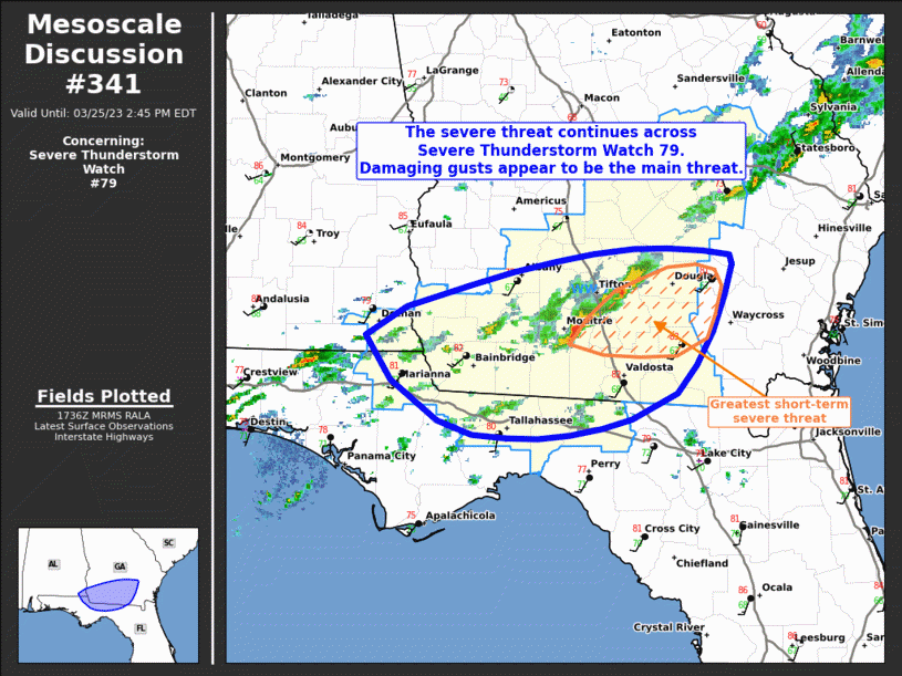 Mesoscale Discussion 341