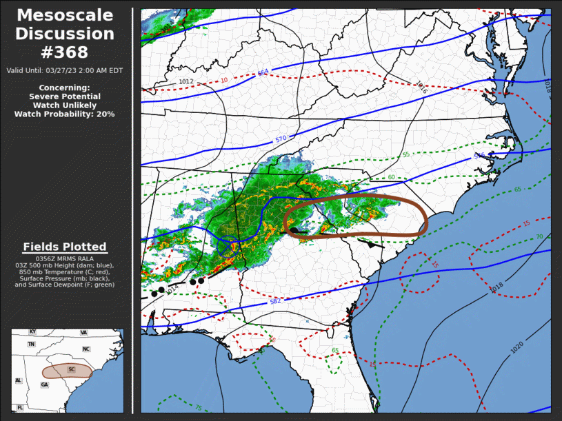 Mesoscale Discussion 368