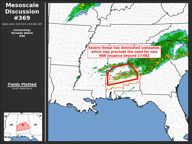 Mesoscale Discussion 369